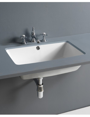 Lavabo sottopiano rettangolare