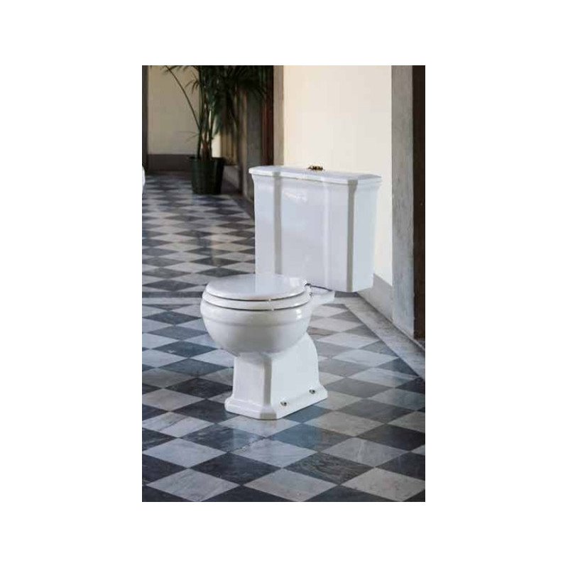 Albano toilet with fixed cistern Albano toilet with fixed cistern