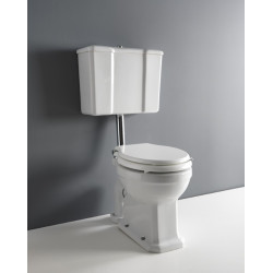 Albano toalett med låg cistern