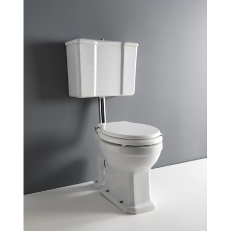 Albano Toilet mit niedrigem Spülkasten