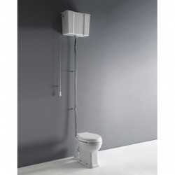 Albano hög cistern toalett