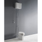 Albano pan and high level cistern