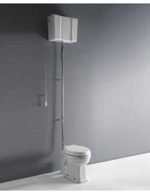 Albano toilet med høj cisterne