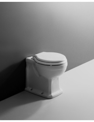 In Spanish, "Albano toilet til gulv" translates to "Inodoro Albano para suelo."