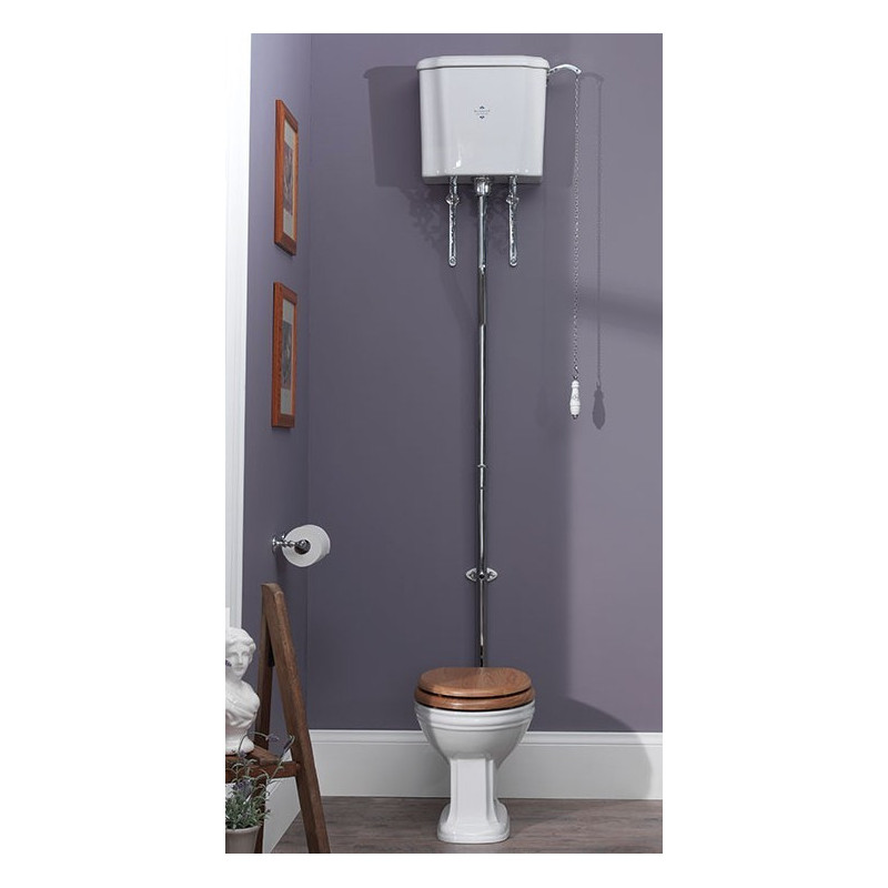 Balasani Toilette mit hoher Zisterne