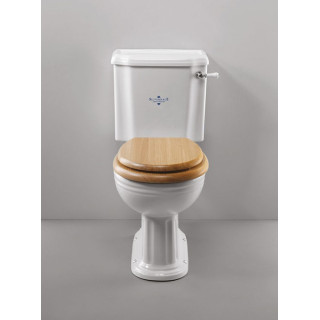 Belgravia toilet with a fixed cistern