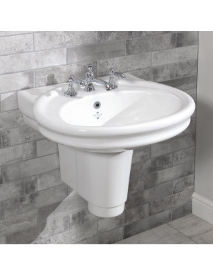 Lavabo Hillingdon 650 da parete