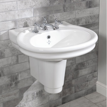 Hillingdon 650 tvättställ för vägg