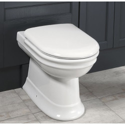 Hillingdon golvstående toalett för inbyggd cistern