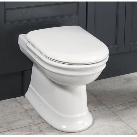 Hillingdon golvstående toalett för inbyggd cistern