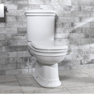Hillingdon toilet with fixed cistern