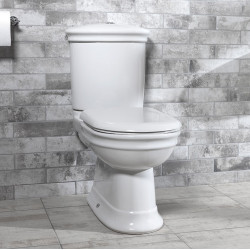 Hillingdon toalett med fast cistern