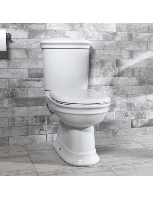 Hillingdon toilet with fixed cistern