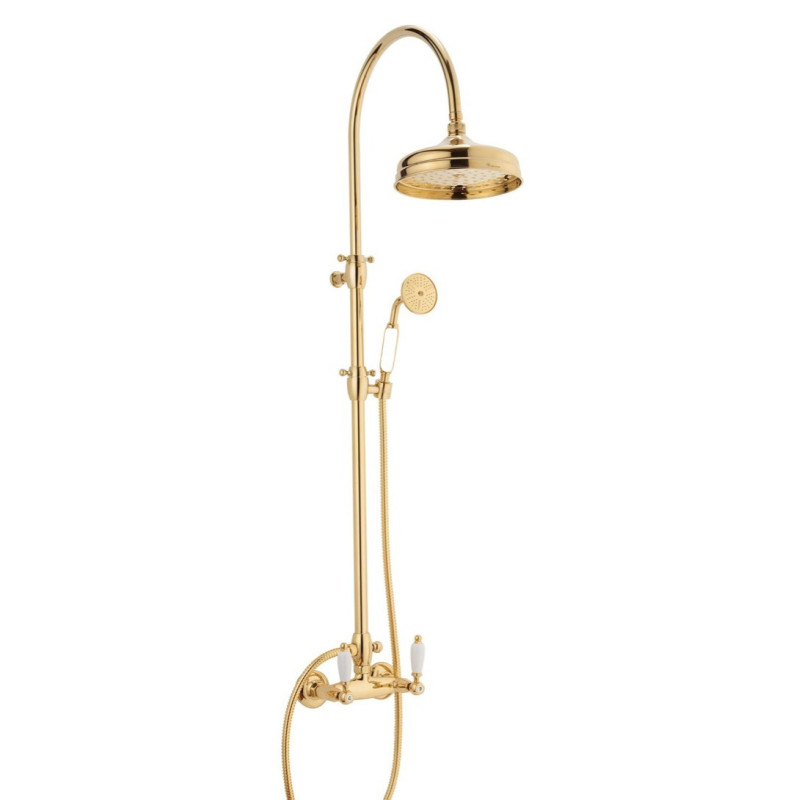 Shower In Solid Brass - Doccia arco Penelope