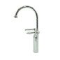 Armatur i massiv messing - 3010 HL Dronning 1 hul