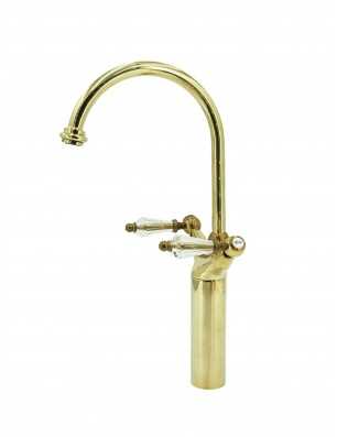 Faucets in solid brass - 3010 HL Queen 1 hole