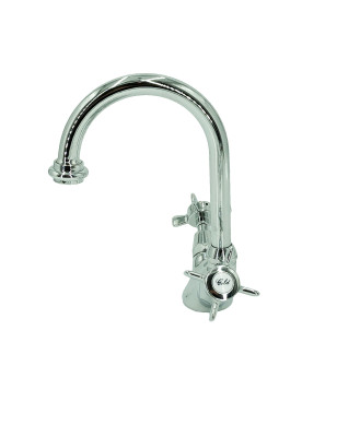 Armatur aus massivem Messing - 3010 S Wasserauslass 1 Loch