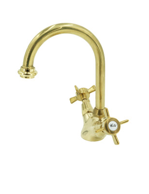 Faucets in solid brass - 3010 S Waterspring 1 hole