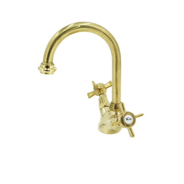 Armaturen aus massivem Messing - 3010 S Waterspring 1-Loch