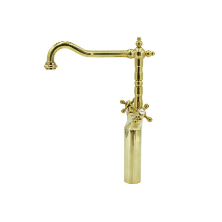 Rubinetto in ottone massiccio - 6007 HL Ulisse 1 foro