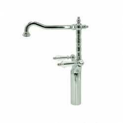 Faucets in solid brass - 6007 HL Queen 1 hole