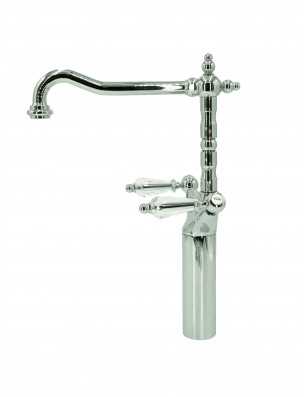 Faucets in solid brass - 6007 HL Queen 1 hole