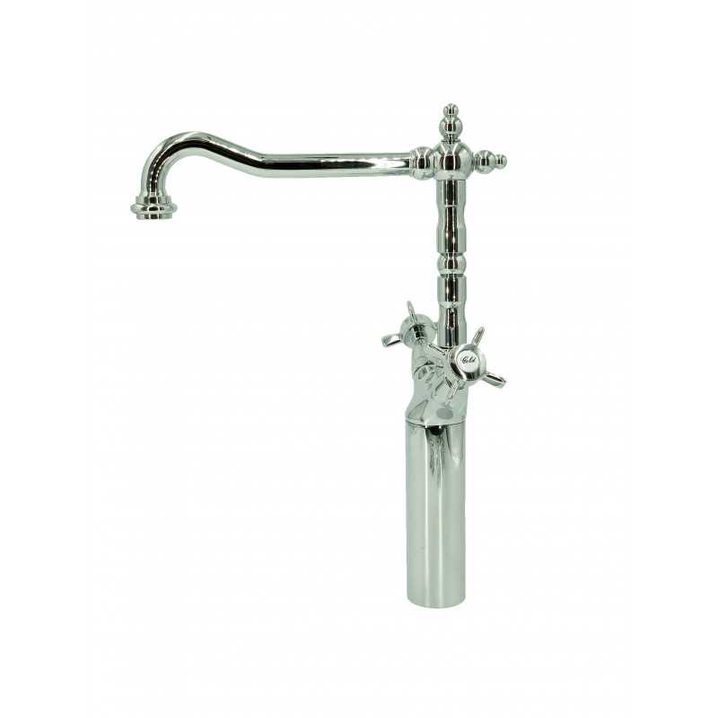 Faucets in solid brass - 6007 HL Waterspring 1 hole
