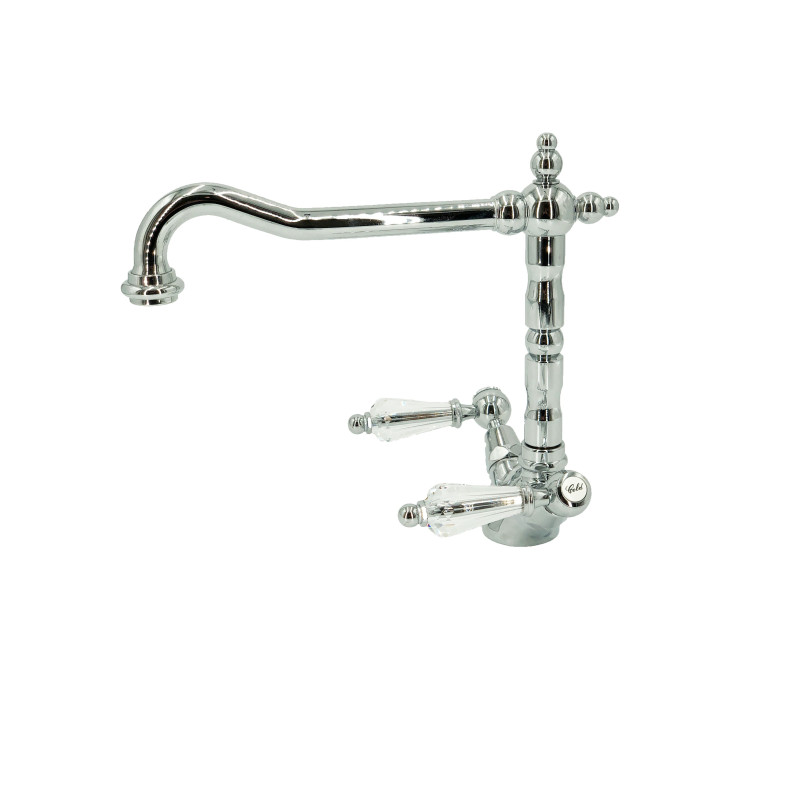 Faucet in solid brass - 6007 Dronning 1 hole