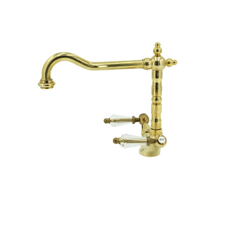 Faucet in solid brass - 6007 Dronning 1 hole