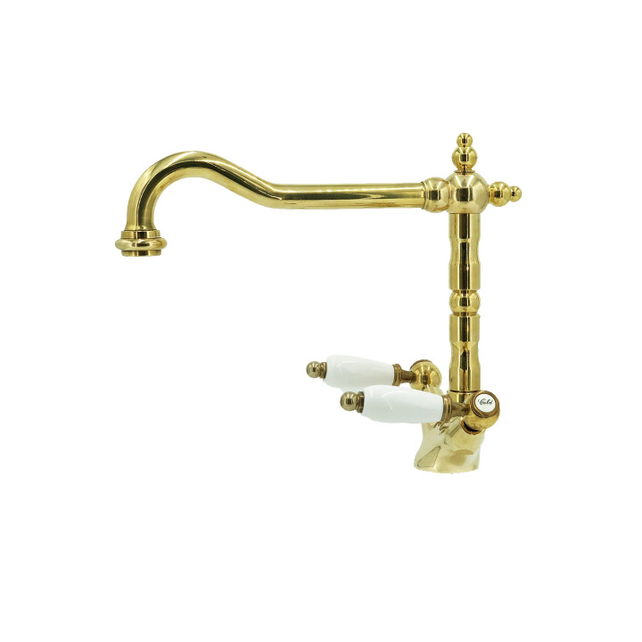 Rubinetteria in ottone massiccio - 6007 Penelope 1 foro