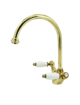 Смеситель из цельной латуни - 3010 Penelope на 1 отверстие