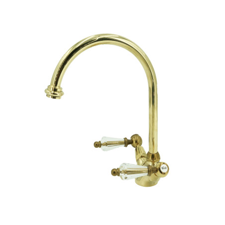 Faucet in solid brass - 3010 Dronning 1 hole