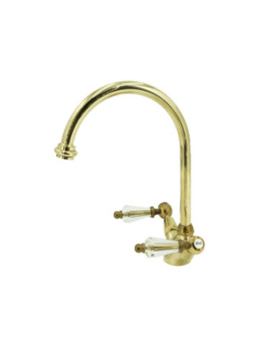 Faucets in solid brass - 3010 Queen 1 hole