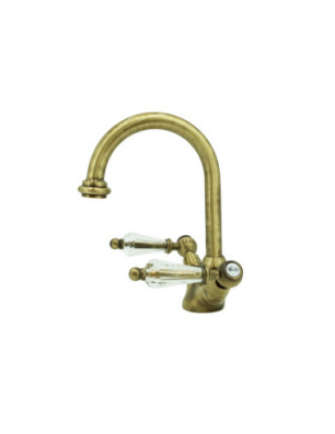 Faucets in solid brass - 3010 S Queen 1 hole faucet