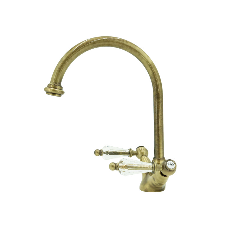 Смеситель из цельной латуни - 3010 Dronning на 1 отверстие