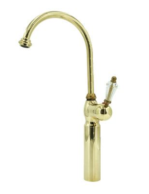 Faucets in solid brass - 10560 B HL Queen 1 hole