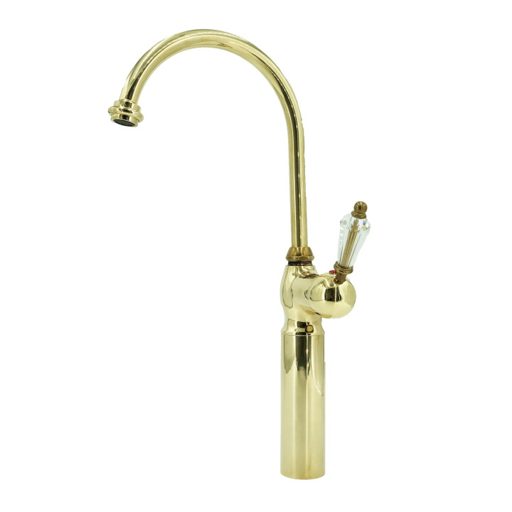 Armatur aus massivem Messing - 10560 B HL Dronning 1-Loch