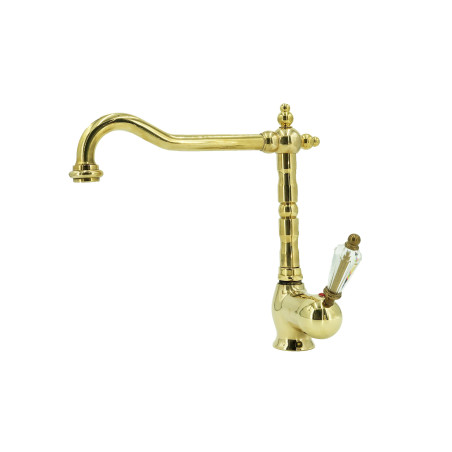 Faucet in solid brass - 10560 Dronning 1 hole