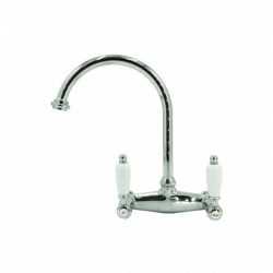 Faucets in solid brass - 3012 Penelope wall mounted