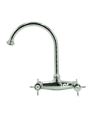 Rubinetti in ottone massiccio - 3012 Waterspring a parete