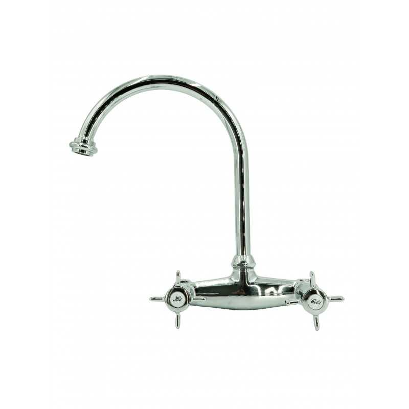Faucets in solid brass - 3012 Waterspring wall mounted