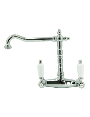 Faucets in solid brass - 3013 Penelope wall mounted