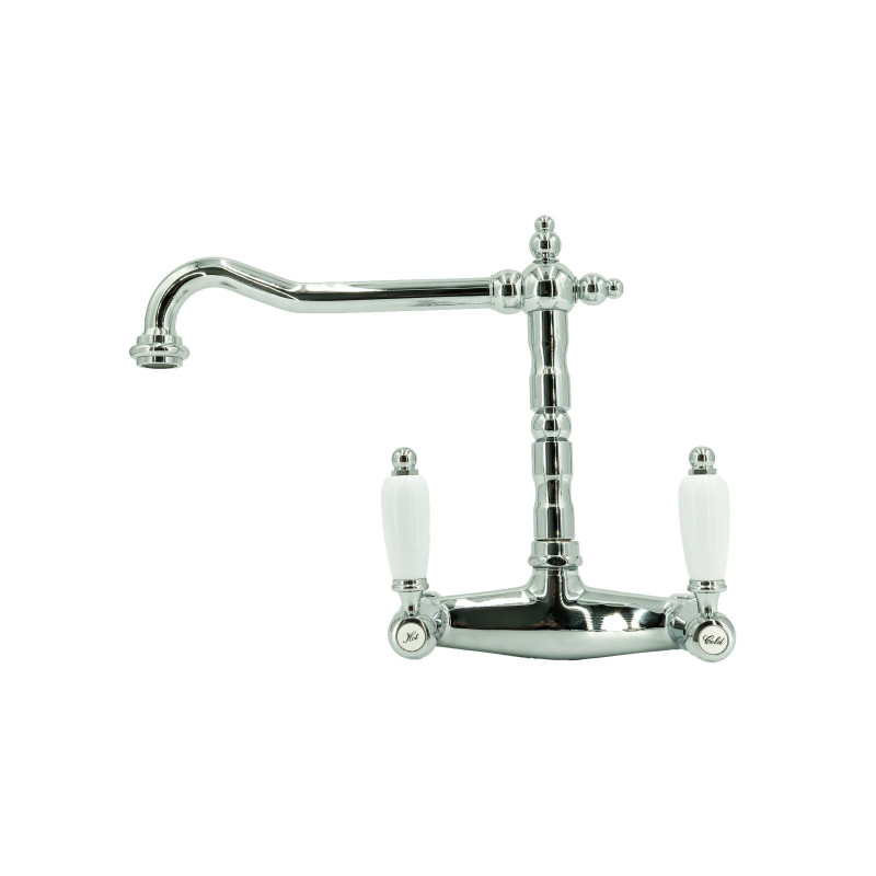 Faucet in solid brass - 3013 Penelope wall mounted Faucet in solid brass - 3013 Penelope wall mounted