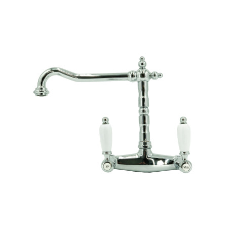 Faucets in solid brass - 3013 Penelope wall mounted
