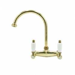 Faucets in solid brass - 3012 Penelope wall mounted