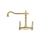 Faucets in solid brass - 3013 Queen wall mounted