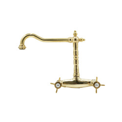 Faucet in solid brass -3013 Waterspring wall mounted