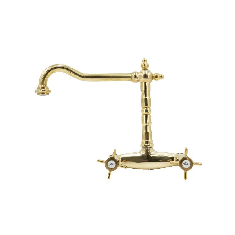 Ajuste de latón macizo - 3013 Waterspring para pared