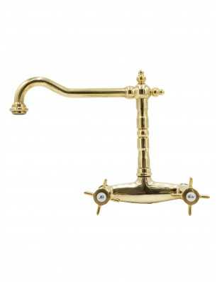 Faucets in solid brass -3013 Waterspring wall mounted