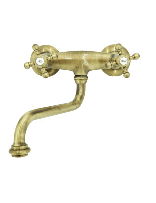 Wasserhähne in massivem Messing - 3011 Ulisse Wandmontage